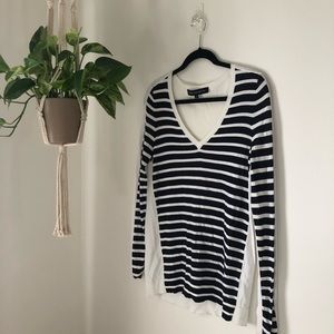 FRENCH CONNECTION - Long Sleeve Stripped Shirt